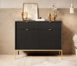 Navil 2 - Dressoir - Zwart - 104x39x83 cm
