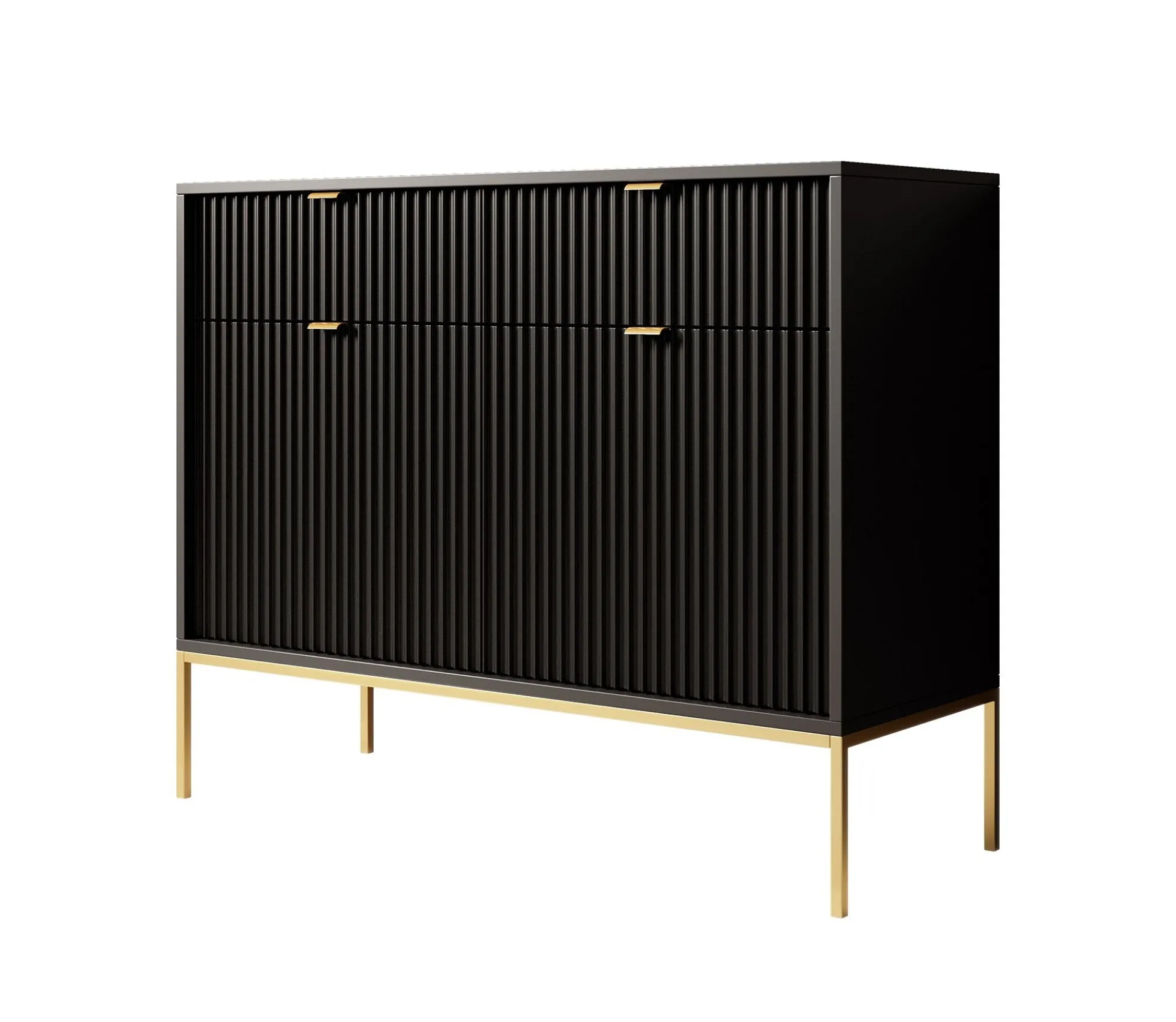 Navil 2 - Dressoir - Zwart - 104x39x83 cm