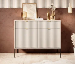 Navil - Dressoir - Beige - 104x39x83 cm
