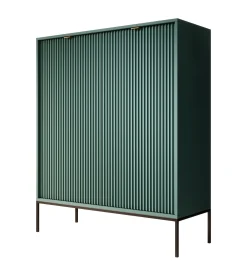 Navil - Dressoir - Groen - 104x39x125 cm