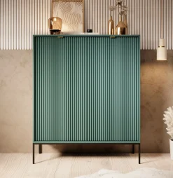 Navil - Dressoir - Groen - 104x39x125 cm