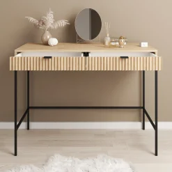 Navil - Kaptafel - Eikenpatroon - 104x50x78 cm