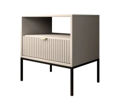 Navil - Nachtkastje - Beige - 54x39x56 cm