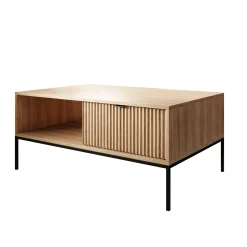 Navil - Salontafel - Eikenpatroon - 104x68x46 cm