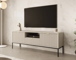Navil - TV-Meubel - Beige - 154x39x56 cm
