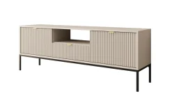 Navil - TV-Meubel - Beige - 154x39x56 cm