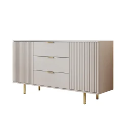 Nicola - Dressoir - Beige - 150x41x80 cm