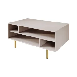 Nicola - Salontafel - Beige - 100x60x45 cm