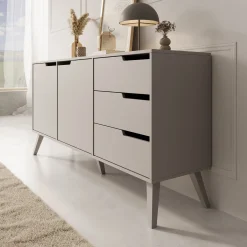 Nido - Dressoir - Beige - 160x40x80 cm