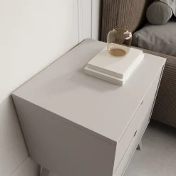 Nido - Nachtkastje links - Beige - 45x35x55 cm