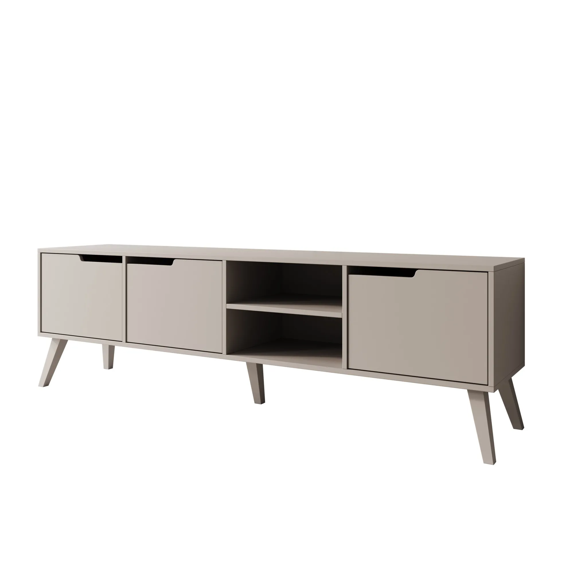 Nido - TV-Meubel - Beige - 180x40x55 cm