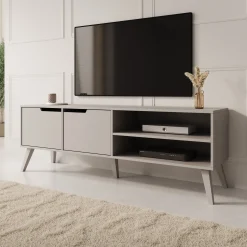 Nido - TV-Meubel - Beige - 160x40x55 cm