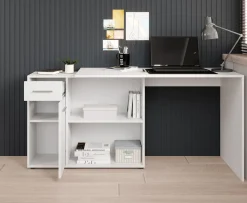Nomi - Bureau - Wit - 120x92 cm