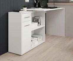 Nomi - Bureau - Wit - 120x92 cm