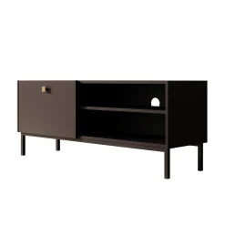 Norment - TV-Meubel - Zwart - 120x32x48 cm