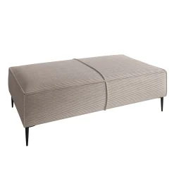 Odin - Poef - Ribstof beige