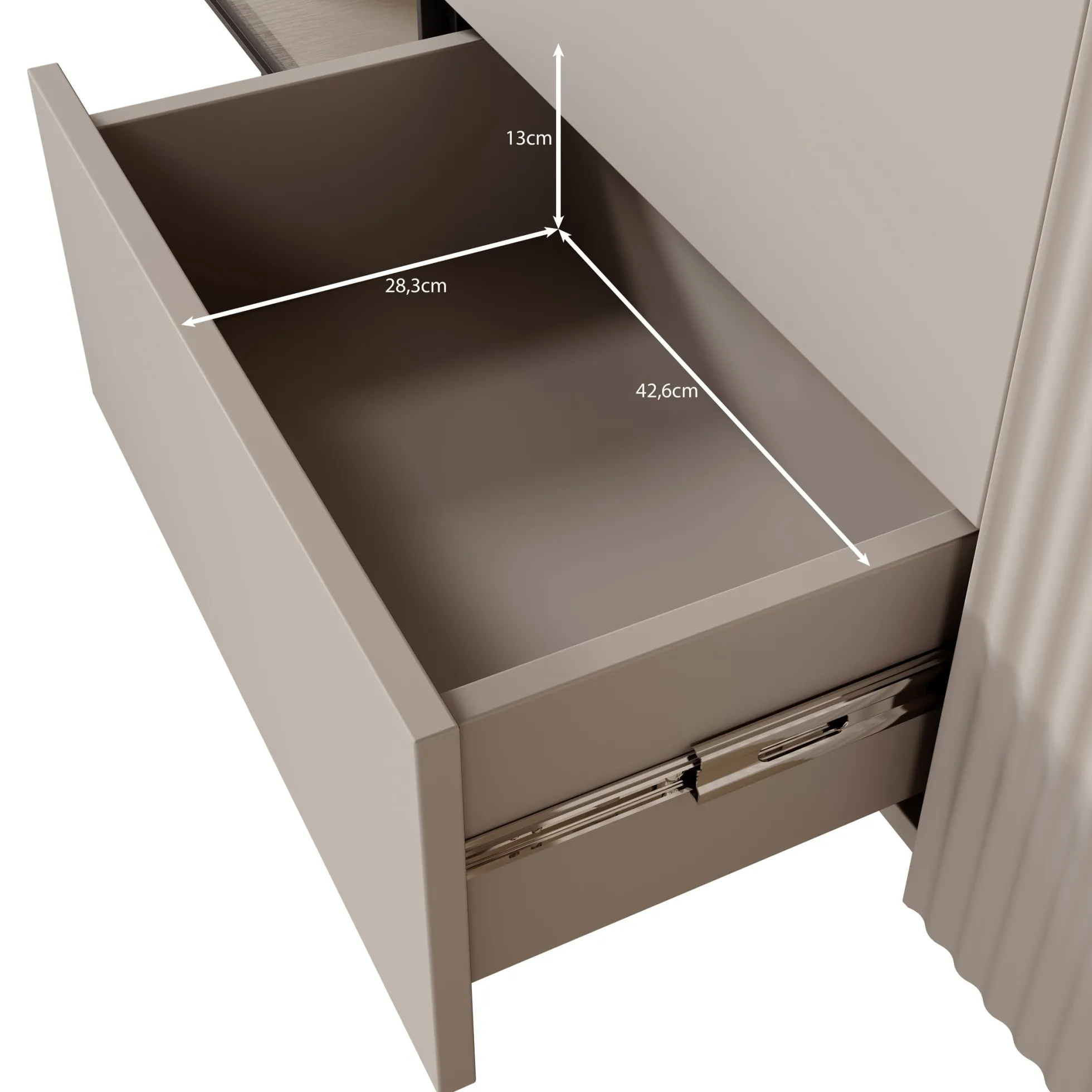 Okari - Dressoir - Eikenpatroon - 157x39x84 cm