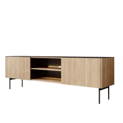 Okari - TV-Meubel - Eikenpatroon - 180x39x57 cm