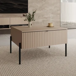 Oriya - Salontafel - Beige - 70x60x43 cm