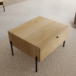 Oriya - Salontafel - Eikenpatroon - 70x60x43 cm
