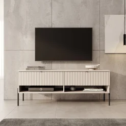 Oriya - TV-Meubel - Beige - 140x40x55 cm