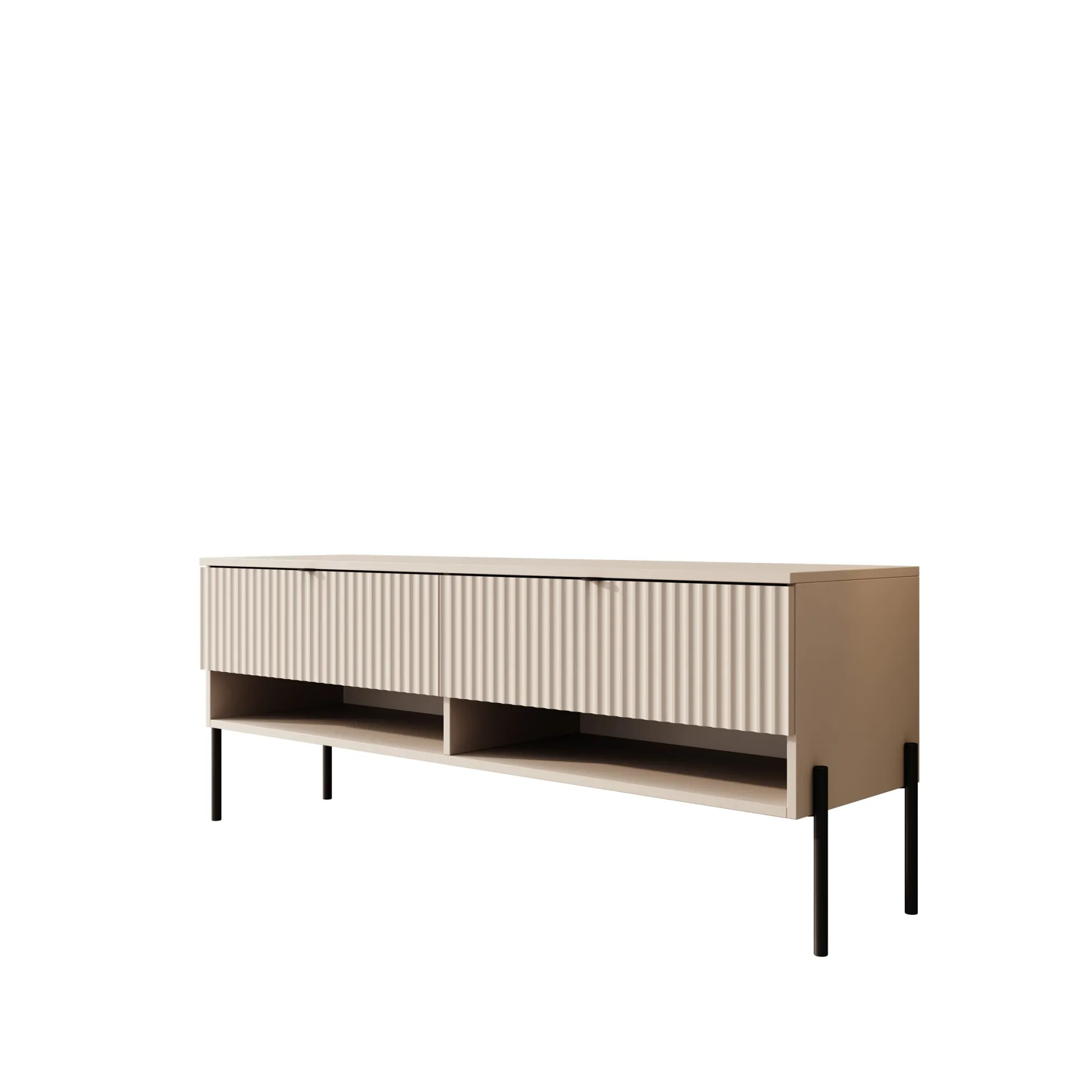 Oriya - TV-Meubel - Beige - 140x40x55 cm