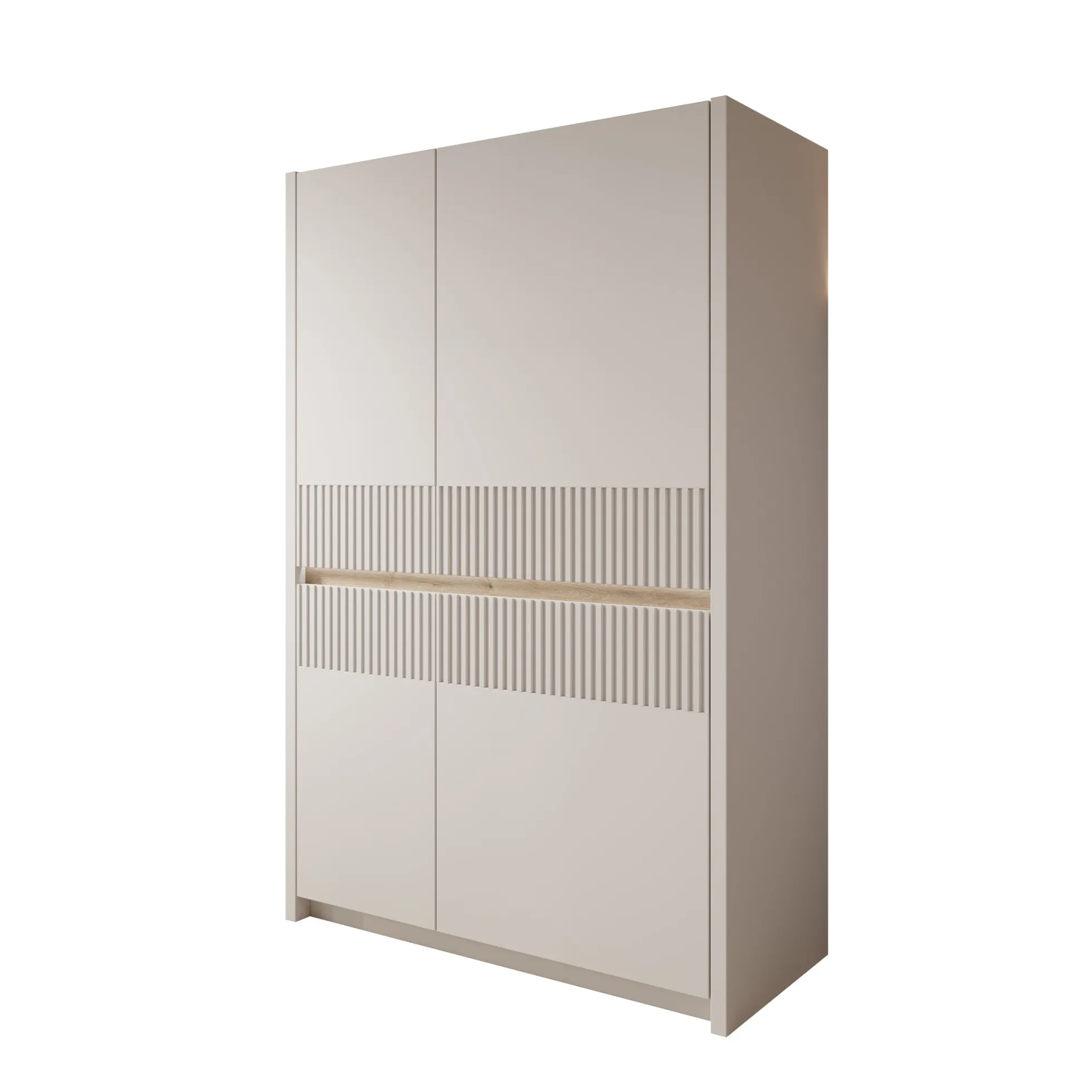 Orlano - Dressoir - Beige - 95x42x147 cm