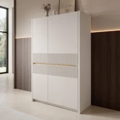 Orlano - Dressoir - Beige - 95x42x147 cm