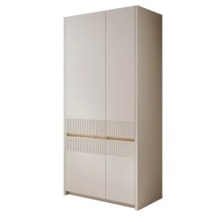 Orlano - Kledingkast - Beige - 95x52x198 cm