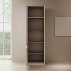 Orlano - Kledingkast - Beige - 61x42x197 cm