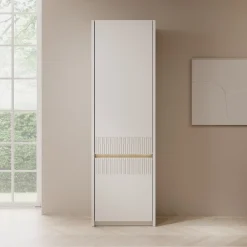 Orlano - Kledingkast - Beige - 61x42x197 cm