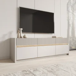 Orlano - TV-Meubel - Beige - 160x42x51 cm