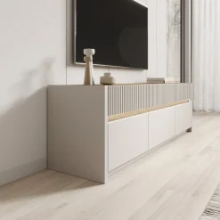 Orlano - TV-Meubel - Beige - 160x42x51 cm