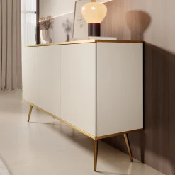 Orleans - Dressoir - Beige - 160x39x85 cm