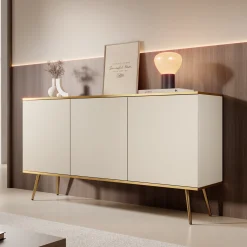 Orleans - Dressoir - Beige - 160x39x85 cm