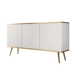 Orleans - Dressoir - Wit - 160x39x85 cm