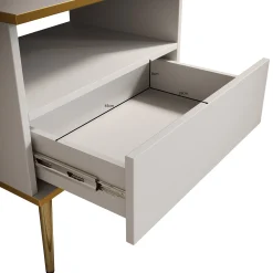 Orleans - Nachtkastje - Beige - 54x39x59 cm