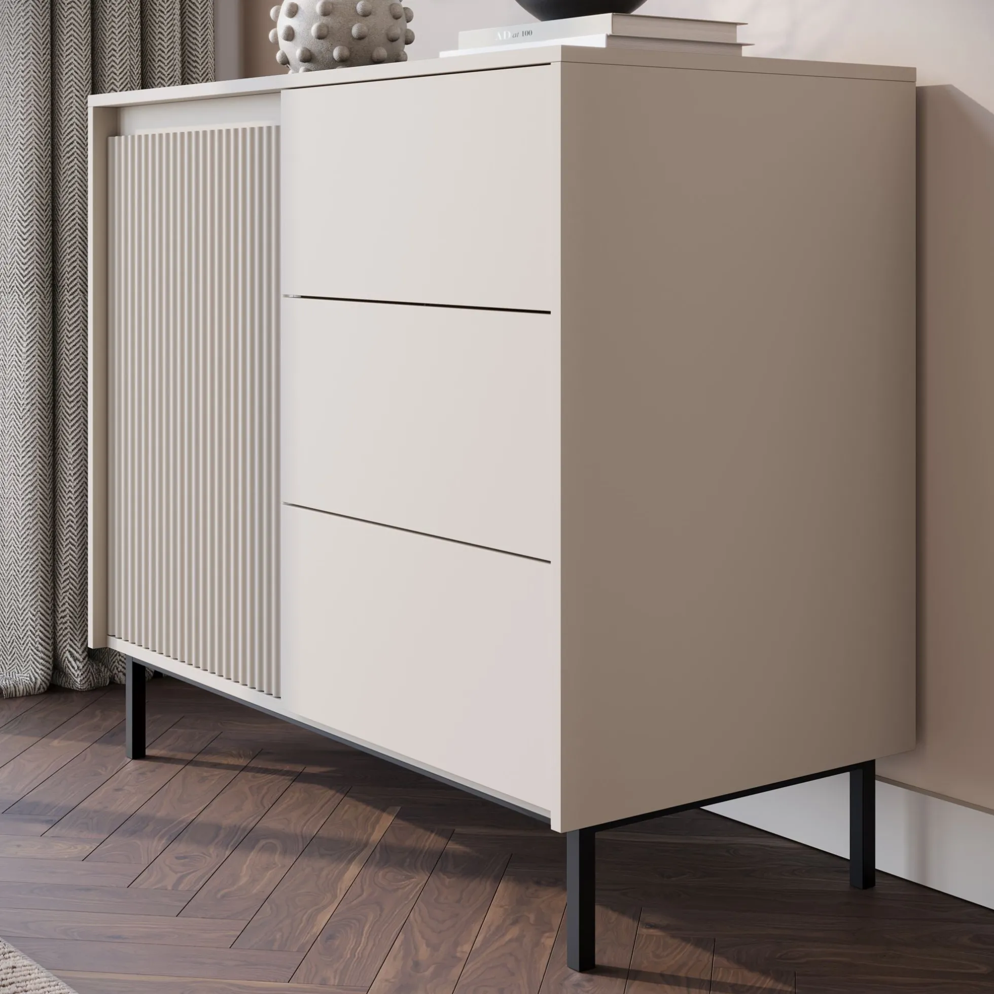 Orvana - Dressoir - Beige - 103x50x90 cm