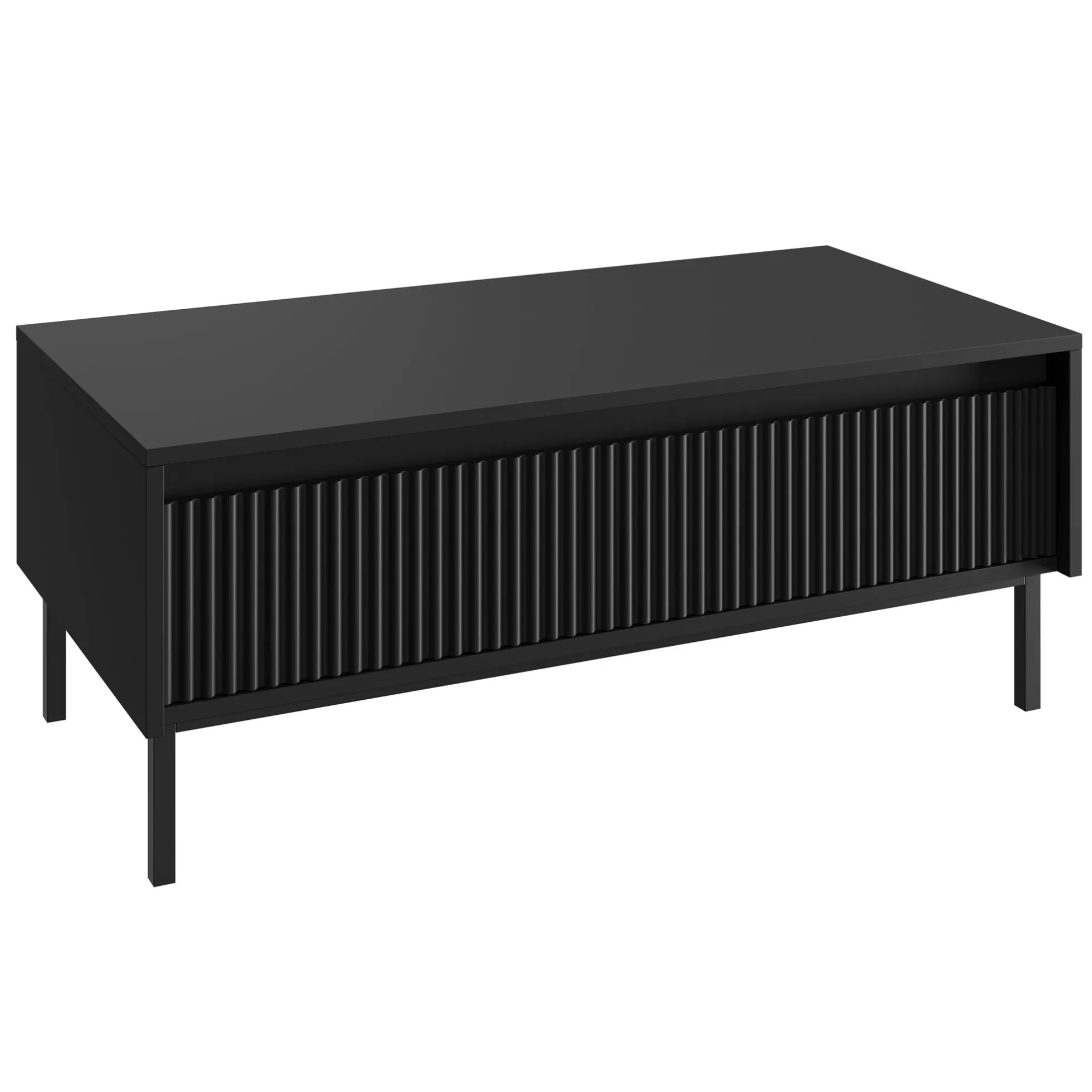 Orvana - Salontafel met lade - Zwart