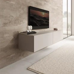 Palm - TV-Meubel - Beige - 160x40x30 cm