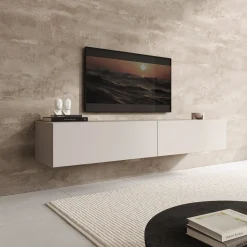 Palm - TV-Meubel - Beige - 180x40x30 cm