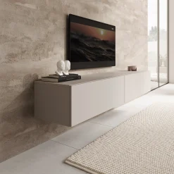 Palm - TV-Meubel - Beige - 180x40x30 cm