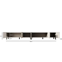 Pepinos 2 - TV-Meubel - Beige - 300x42x44 cm