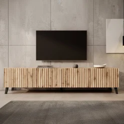 Pepinos 2 - TV-Meubel - Eiken - 200x42x44 cm