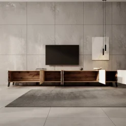 Pepinos 2 - TV-Meubel - Eiken - 300x42x44 cm