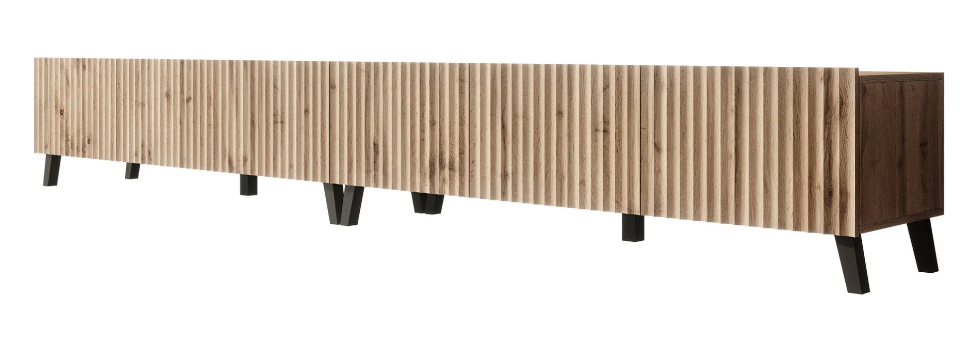Pepinos 2 - TV-Meubel - Eiken - 300x42x44 cm