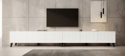 Pepinos 2 - TV-Meubel - Wit - 300x42x44 cm