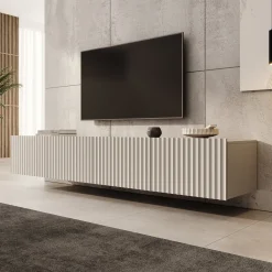 Pepinos - TV-Meubel - Beige - 200x42x33cm