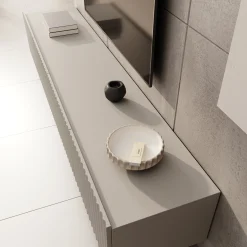 Pepinos - TV-Meubel - Beige - 200x42x33cm