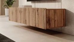 Pepinos - TV-Meubel - Eiken - 150x42x33 cm